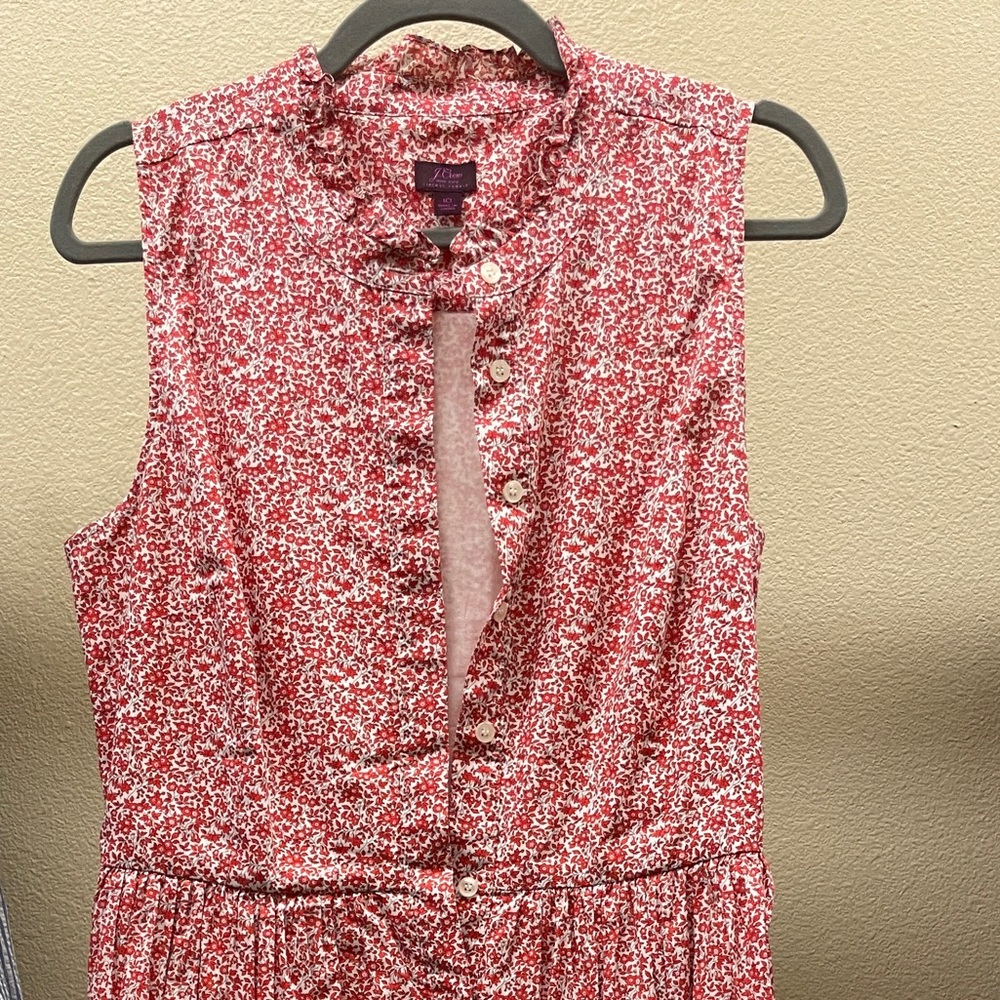 J. Crew midi dress. Size 10